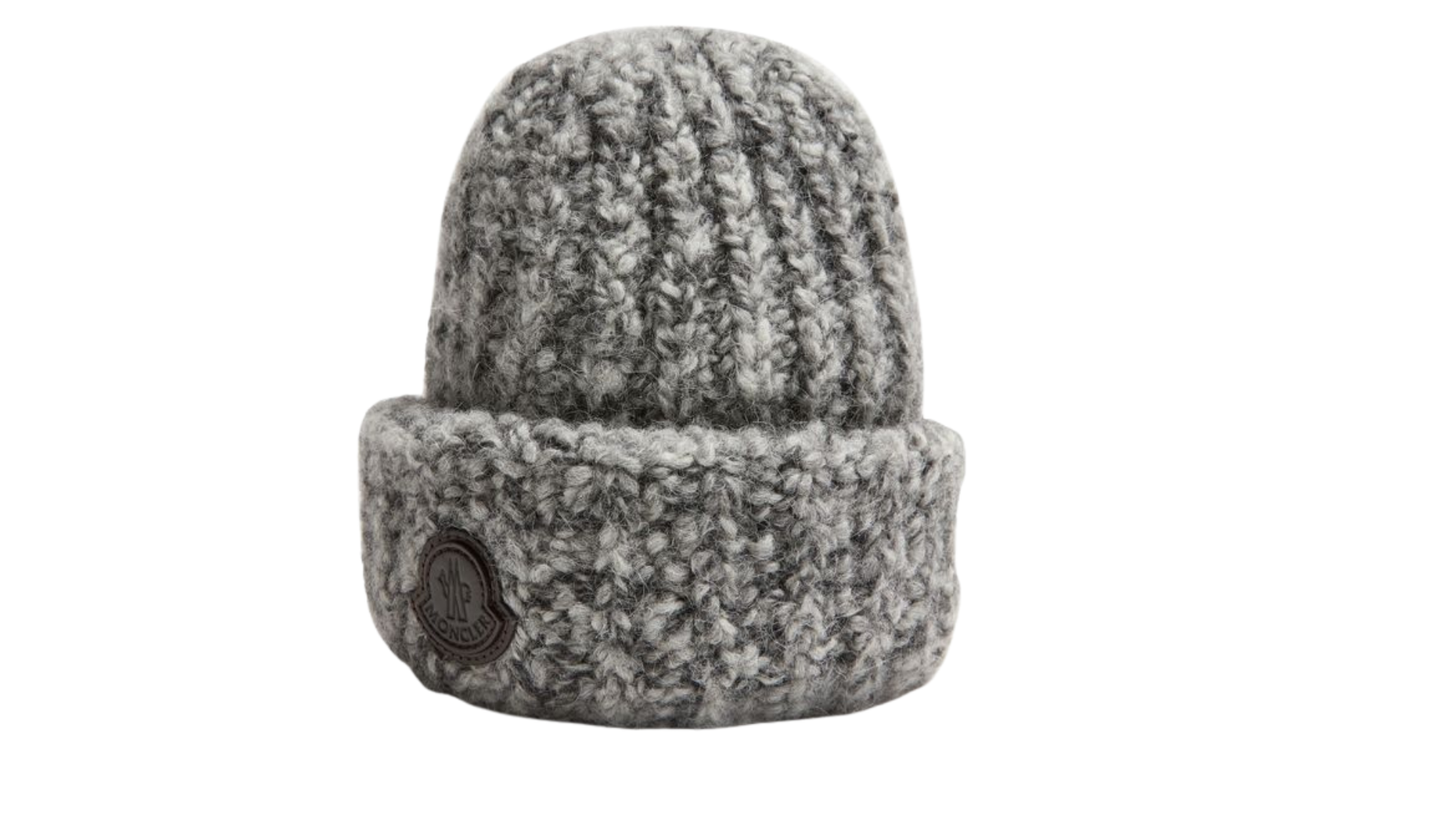 Bonnet à logo – Moncler (Gris)