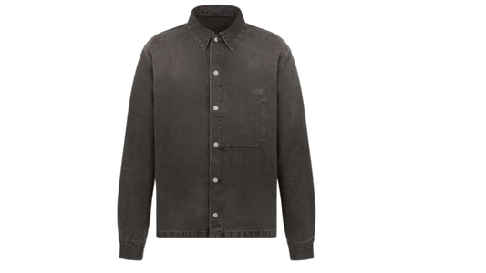Surchemise en coton – Dior (Gris foncé)